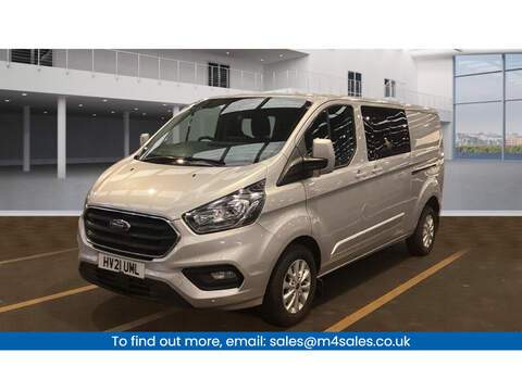 Ford Transit Custom, 320 EcoBlue Limited LWB Crewcab Euro 6