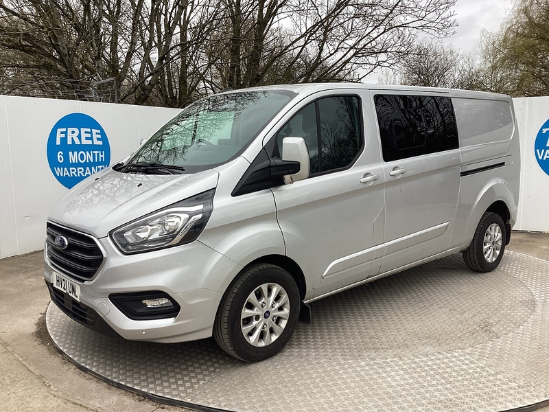Ford 320 EcoBlue Limited LWB Crewcab A/C Euro 6