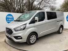 Ford Transit Custom 320 EcoBlue Limited LWB Crewcab A/C Euro 6 