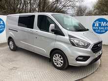 Ford Transit Custom 320 EcoBlue Limited LWB Crewcab A/C Euro 6 