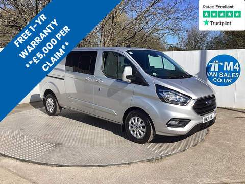 Ford Transit Custom, 320 EcoBlue Limited LWB Crewcab A/C Euro 6