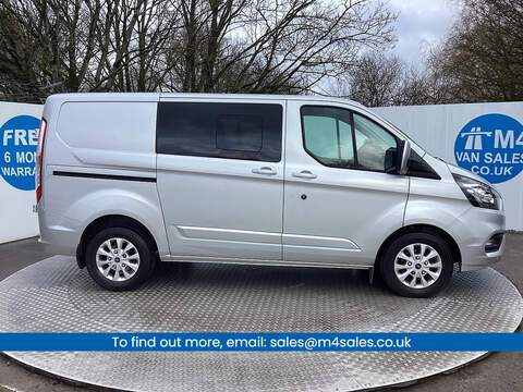 Ford Transit Custom, 300 EcoBlue Limited SWB Crewcab A/C Euro 6