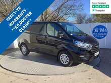 Ford Transit Custom 280 EcoBlue Limited SWB L/R Euro 6 