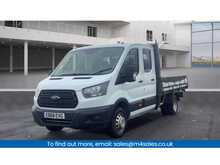 Ford Transit 350 EcoBlue Crewcab Dropside 10ft 7" Euro 6 