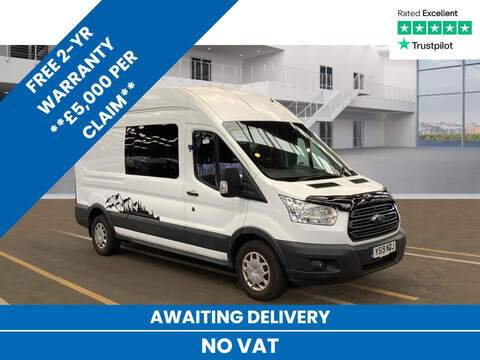 Ford Transit, 350 EcoBlue LWB H/R Crewcab Euro 6 **NO VAT**