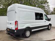 Ford Transit 350 EcoBlue LWB H/R Crewcab A/C Euro 6 **NO VAT** 