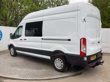 Ford Transit 350 EcoBlue LWB H/R Crewcab A/C Euro 6 **NO VAT** 