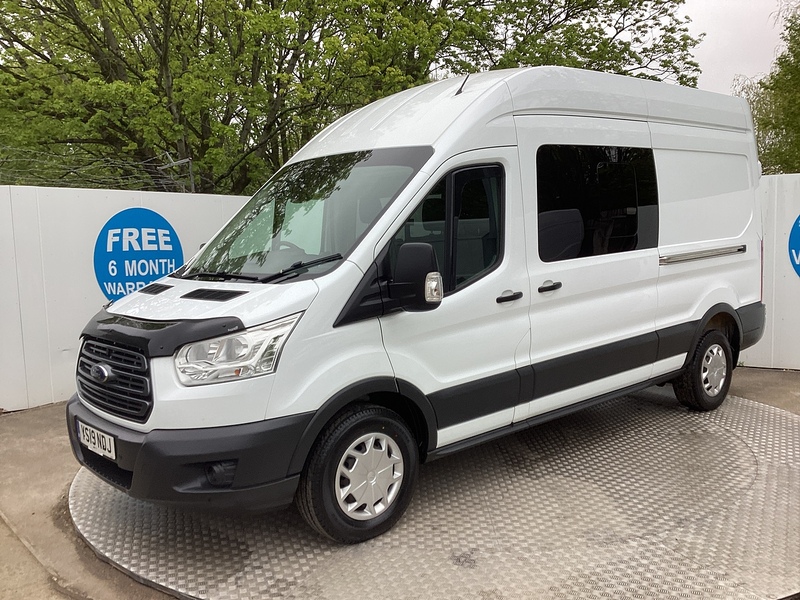Ford 350 EcoBlue LWB H/R Crewcab A/C Euro 6 **NO VAT**