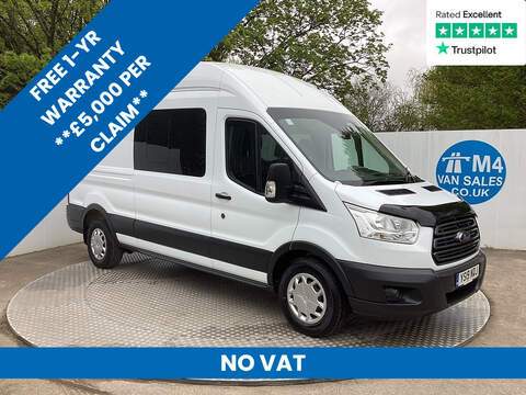 Ford Transit, 350 EcoBlue LWB H/R Crewcab A/C Euro 6 **NO VAT**