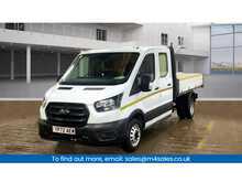 Ford Transit 350 EcoBlue Leader C/C Tipper 1 Stop Body Euro 6 