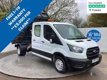 Ford Transit 350 C/C Tipper 1 Stop Body Eu 6 L=9FT 4" *NEW WET BELT* 