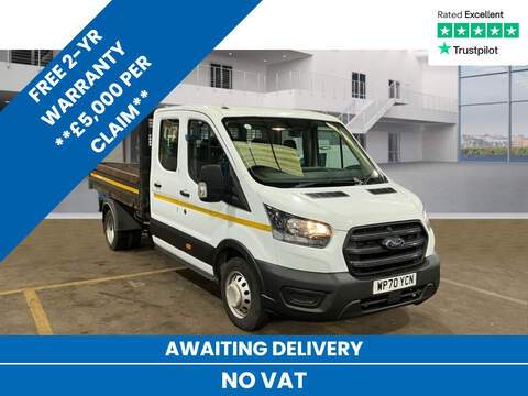 Ford Transit, 350 EcoBlue Leader C/C Tipper Euro 6 **NO VAT**