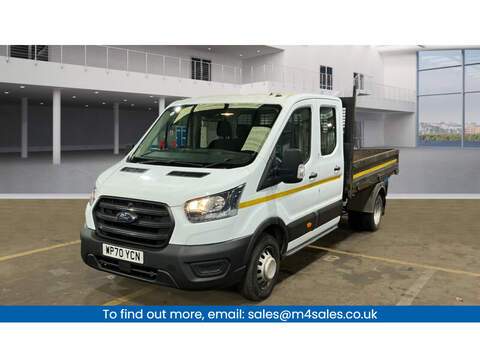 Ford Transit, 350 EcoBlue Leader C/C Tipper Euro 6 **NO VAT**