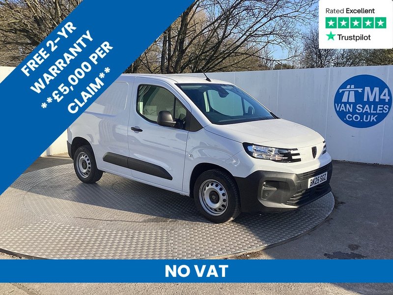 Peugeot BlueHDi 1000 Professional SWB Euro 6 **NO VAT**