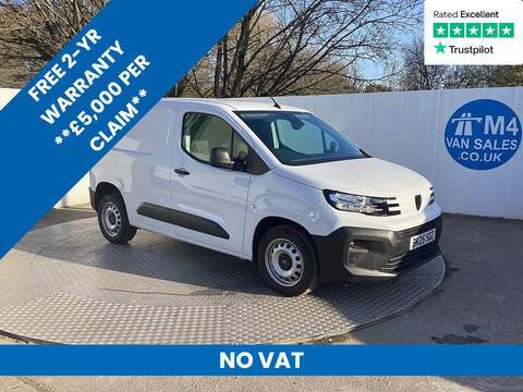 Peugeot Partner, BlueHDi 1000 Professional SWB Euro 6 **NO VAT**