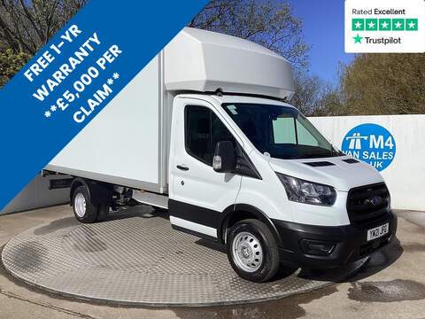 Ford Transit, 350 EcoBlue Leader Luton Lwb With T/lift A/C Euro 6 L=13ft 7"