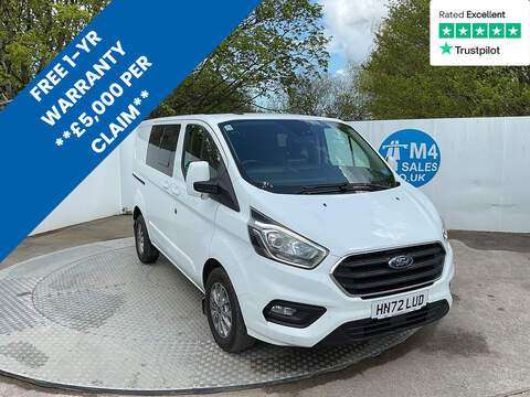 Ford Transit Custom Crew Van, 320 EcoBlue Limited SWB Euro 6