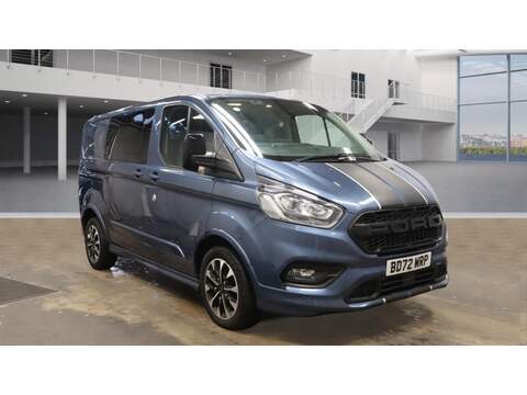 Ford Transit Custom, 320 EcoBlue Sport Crewvan Euro 6