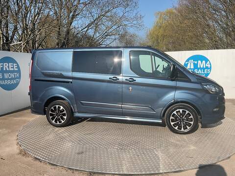 Ford Transit Custom, 320 EcoBlue Sport Crewvan Euro 6