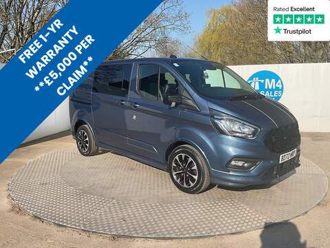 Ford Transit Custom, 320 EcoBlue Sport Crewvan Euro 6