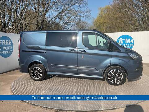 Ford Transit Custom, 320 EcoBlue Sport Crewvan Euro 6