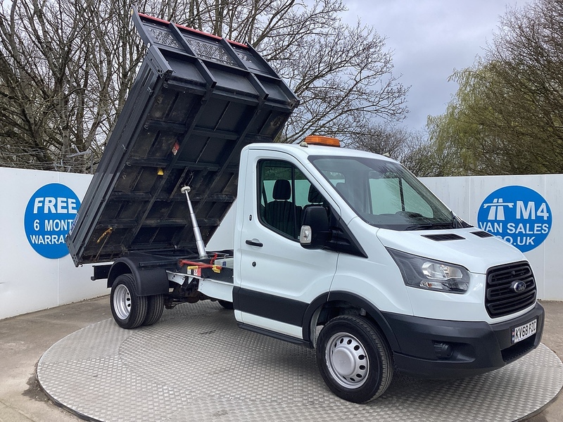 Ford 350 EcoBlue S/C Tipper 1 Stop Body Euro 6