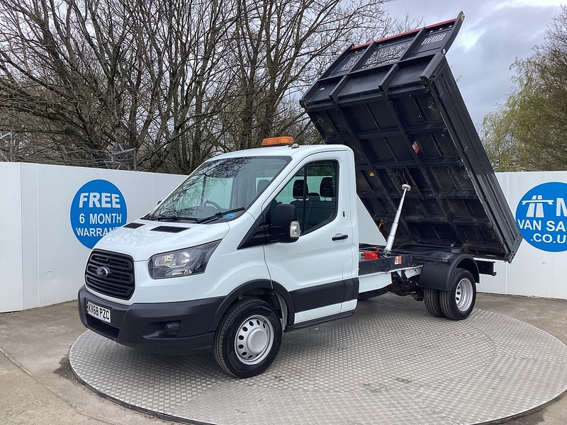 Ford 350 EcoBlue S/C Tipper 1 Stop Body Euro 6