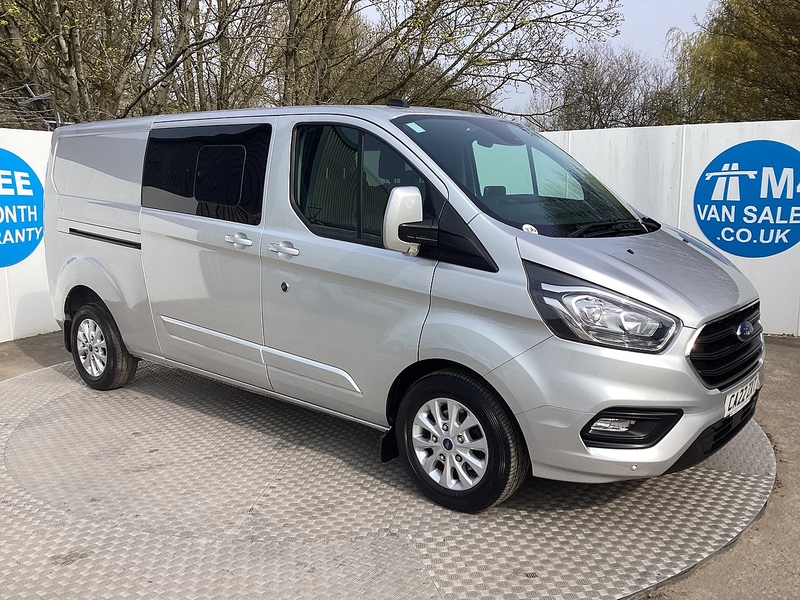 Ford 320 EcoBlue Limited Crewcab LWB L/R Euro 6