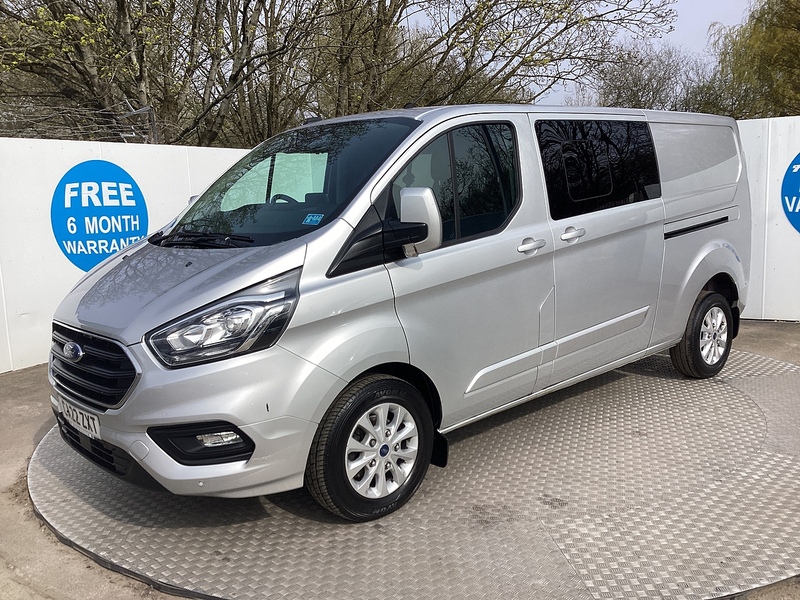Ford 320 EcoBlue Limited Crewcab LWB L/R Euro 6