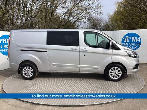Ford Transit Custom, 320 EcoBlue Limited Crewcab LWB L/R Euro 6