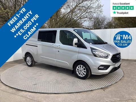 Ford Transit Custom, 320 EcoBlue Limited Crewcab LWB L/R Euro 6