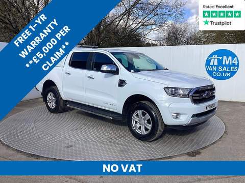 Ford Ranger, EcoBlue Limited Crewcab 4X4 Euro 6 A/C **NO VAT**  NEW WET BELT