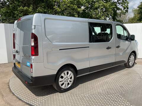 Renault Trafic, dCi Blue LL30 Sport LWB L/R Crewcab  A/C Euro 6