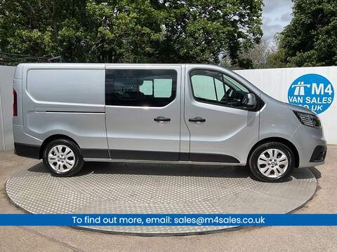 Renault Trafic, dCi Blue LL30 Sport LWB L/R Crewcab  A/C Euro 6