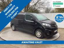 Vauxhall Vivaro Turbo D 3100 Sportive SWB L/R A/C Euro 6 