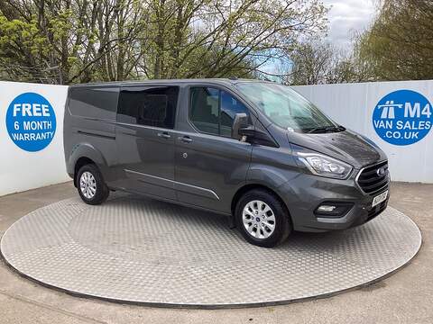 Ford Transit Custom, 320 EcoBlue Limited Crewcab LWB A/C Euro 6