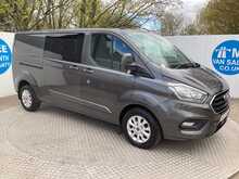 Ford Transit Custom 320 EcoBlue Limited Crewcab LWB A/C Euro 6 