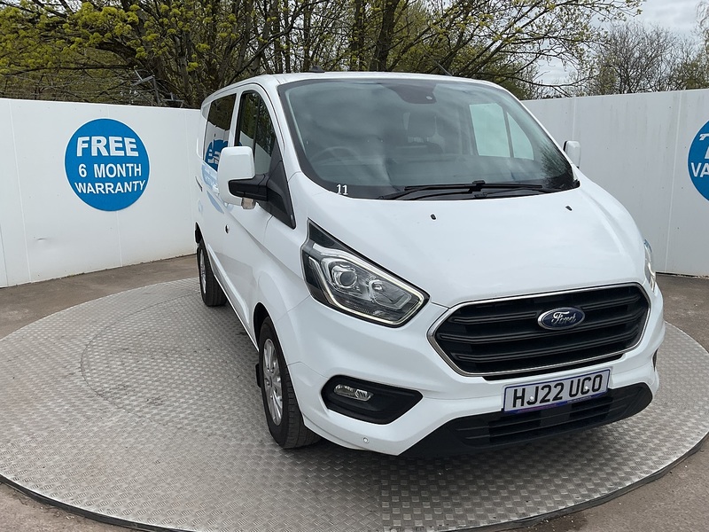 Ford 300 EcoBlue Limited Crewvan Euro 6 