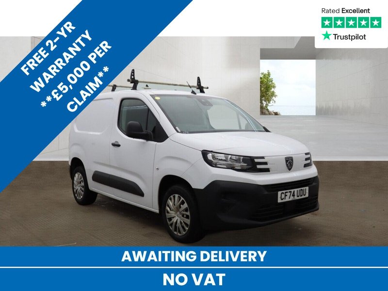 Peugeot BlueHDi 1000 Professional SWB Euro 6 **NO VAT**