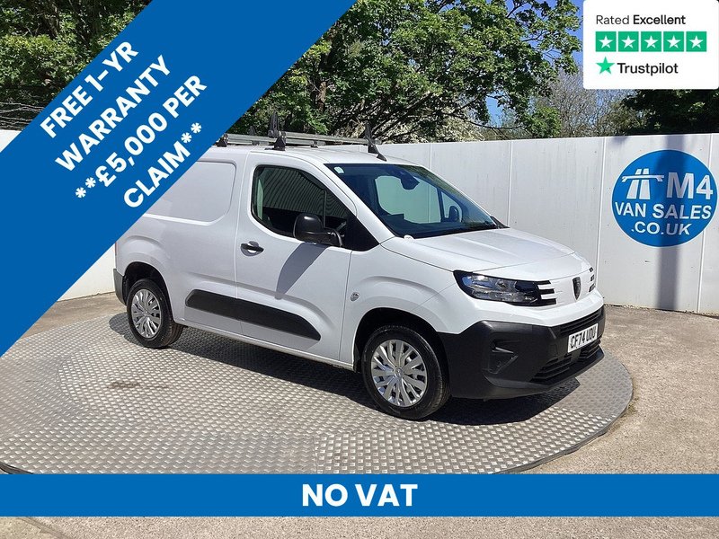 Peugeot BlueHDi 1000 Professional SWB Euro 6 A/C **NO VAT**