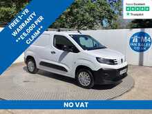 Peugeot Partner BlueHDi 1000 Professional SWB Euro 6 A/C **NO VAT** 