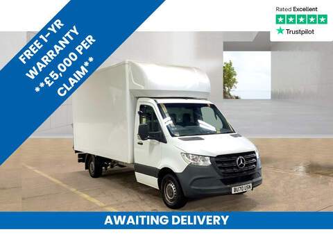 Mercedes Sprinter, 314 CDI LWB Luton Tail Lift Euro 6 