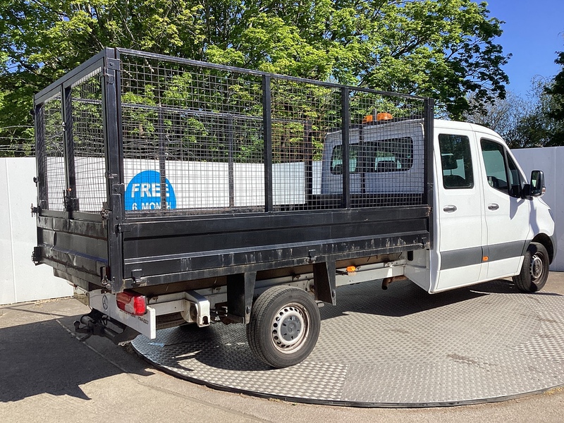 Mercedes 314 CDI LWB C/C Caged Tipper Trend Euro 6 L=11ft 6