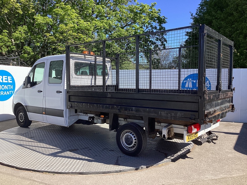 Mercedes 314 CDI LWB C/C Caged Tipper Trend Euro 6 L=11ft 6