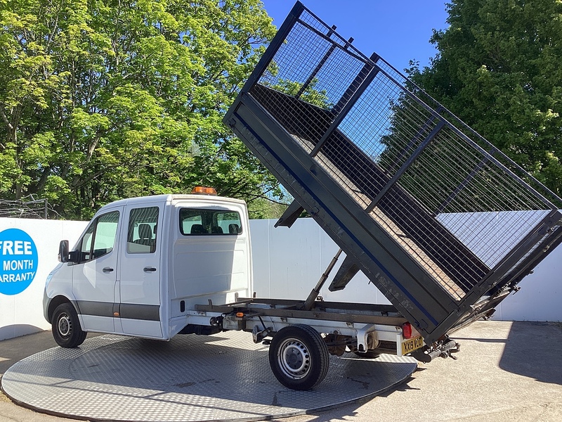 Mercedes 314 CDI LWB C/C Caged Tipper Trend Euro 6 L=11ft 6