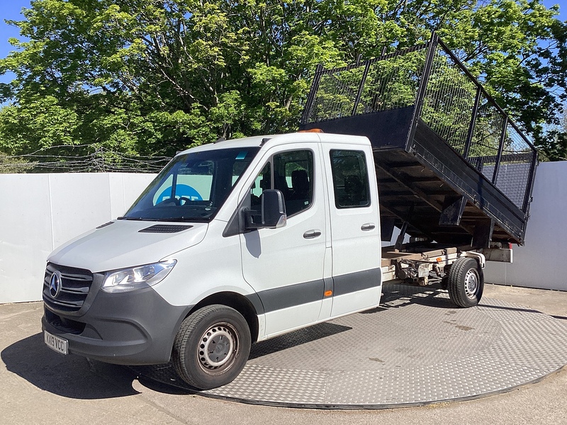 Mercedes 314 CDI LWB C/C Caged Tipper Trend Euro 6 L=11ft 6