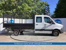 Mercedes Sprinter 314 CDI LWB C/C Caged Tipper Trend Euro 6 L=11ft 6" 