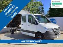 Mercedes Sprinter 314 CDI LWB C/C Caged Tipper Trend Euro 6 L=11ft 6" 