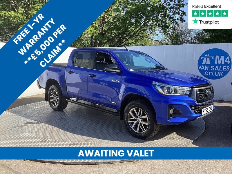 Toyota D-4D Invincible X 4x4 Crewcab A/C Euro 6 
