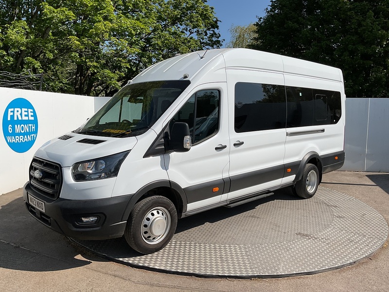 Ford 2.0 460 EcoBlue Trend Minibus 5dr Diesel Manual RWD L4 H3 Euro 6 (s/s) (17 Seat, DRW) (130 ps)